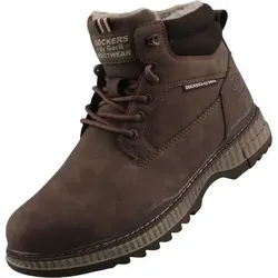 Dockers by Gerli Herren Stiefel dunkelbraun EU 41