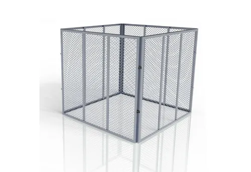 Juskys Metall Komposter für Gartenabfälle - Robuster Komposter mit 450L & 800L Volumen, ideal für eine effiziente Abfallverwertung im Garten.