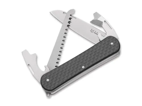 Fox Knives Vulpis 130-S4 CF Multifunktions Taschenmesser von Fox Knives