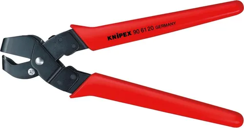Knipex 90 61 20 Ausklinkzange 250mm - Maurerwerkzeuge für präzises Ausklinken in Kunststoffleisten, ideal für Elektro- und Sanitärinstallationen. Saubere Schnittkanten und einfache Handhabung dank optimaler Hebelübersetzung.