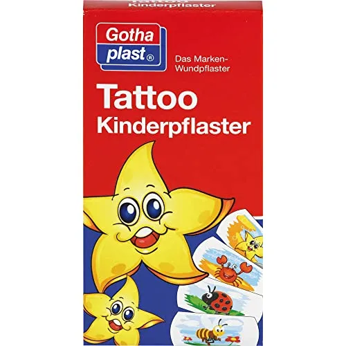TATTOO Kinderpflaster 25x57 mm 8 St