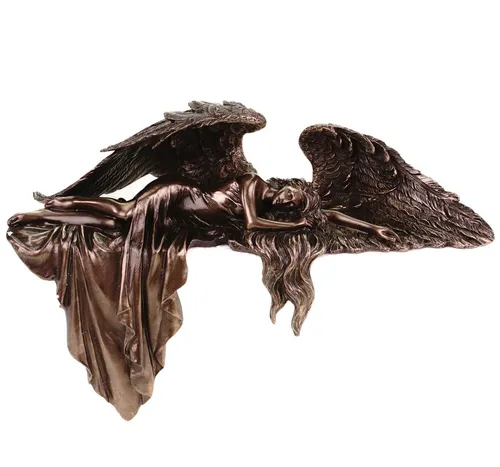 VOGLER Schutzengel Kantenlieger in bronze von Vogler