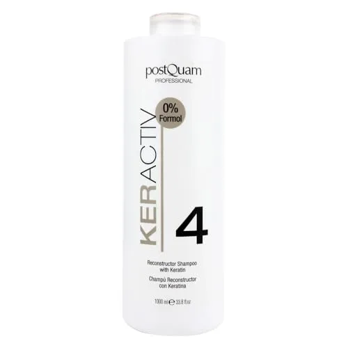 Haircare Keractiv Rekonstruktor Shampoo mit Keratin 1000 ml - Shampoo für intensive Haarreparatur mit Keratin, ideal für geschädigtes Haar und fördert die Regeneration.