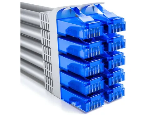 Netzwerkkabel Grau von deleyCON