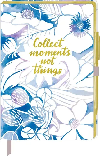 Notizbuch mit Kugelschreiber | All about blue | Deutsch | Buch | 176 S. | 2024