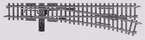 Märklin H0 K-Gleis 22716 Weiche, rechts 225mm - Gleise für Modelleisenbahnen mit symmetrischer Stromführung für zuverlässige Stromübertragung. Das K-Gleis ermöglicht schnellen und einfachen Aufbau sowie individuelle Radien durch Flexgleis.