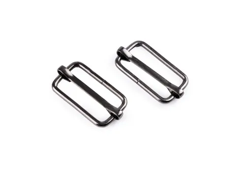 maDDma 10 Regulatoren 13x25mm Gurtschieber Stegschnalle Schiebeschnalle Gurtstecker (10 Stk., 10-tlg)