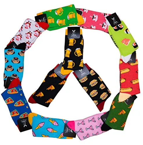 TwoSocks lustige Socken Damen Herren witzige Strümpfe als Geschenk Einheitsgröße (Döner)