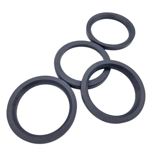 NAAA 4X Zentrierringe 72.0-56.1 I 72,0 auf 56,1 Zentrierring Distanzringe für MAK TSW dunkelgrau