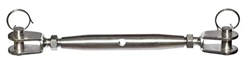 Wantenspanner 2 Gabeln - Edelstahl rostfrei, ø 8 mm, M16