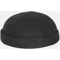 Hanseheld Docker Cap Leinen Schwarz von Hanseheld