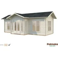 Gartenhaus Palmako Anna 26,8 m² inkl. Fußboden - Gartenhaus mit Satteldach, aus hochwertigem Holz gefertigt und bietet ausreichend Platz für Gartengeräte und Freizeitgestaltung. Ideal für Ihren Garten!