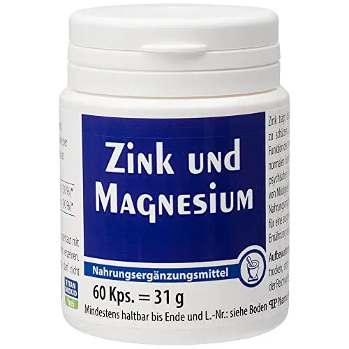 Pharma-Peter Zink Und Magnesium, 60 Kapseln