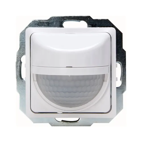 Kopp Infracontrol Bewegungsschalter 2D 180 Grad UP IP40, arktisweiß - Bewegungsmelder mit 180° Erfassungswinkel und bis zu 9m Reichweite, ideal für LED, Unterputzmontage, anpassbare Ansprechhelligkeit und Nachlaufzeit, perfekt für Ihr Zuhause.