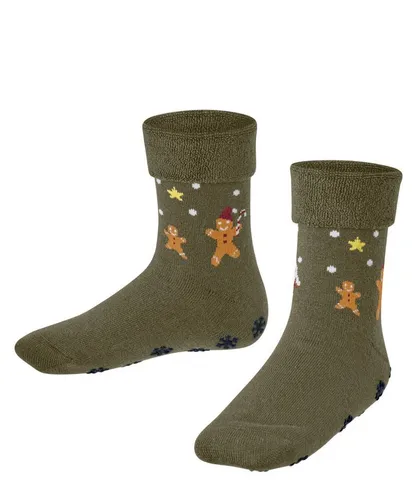FALKE Socken Gingerbread Boot (1-Paar) mit rutschhemmendem Noppendruck