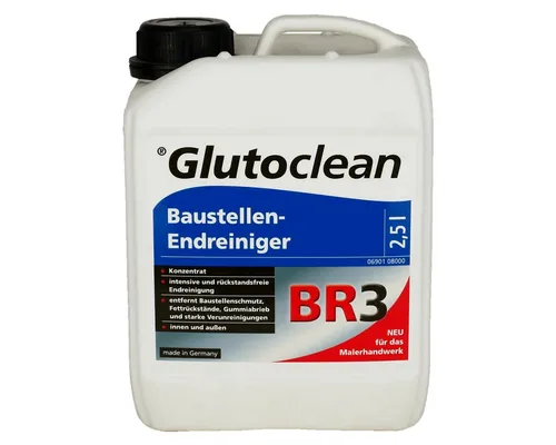 Pictolor Universal-Verdünner Glutoclean BR3 Baustellen-Endreiniger Spezialreinigungsmittel