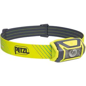 PETZL TIKKA CORE - Aufladbare Unisex-Stirnlampe, 450 Lumen, vielseitig mit Rotlicht und Hybrid-Betriebssystem