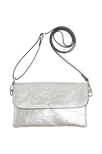 ESPRIT Damen 054ea1o303 Clutches, 090/Silver - Damen-Clutches mit elegantem Design und funkelnden Akzenten, ideal für besondere Anlässe und das perfekte Accessoire für jedes Outfit.