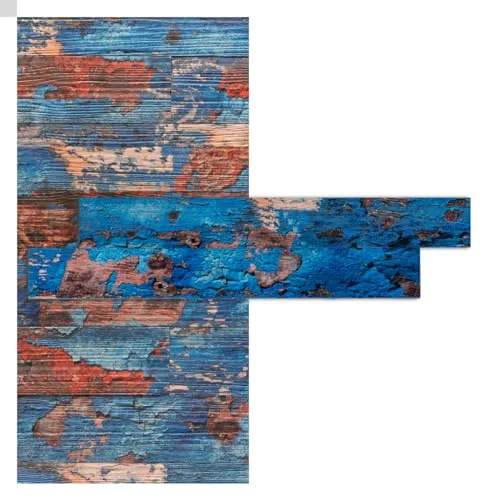 Wandverkleidung Blau von iWerk