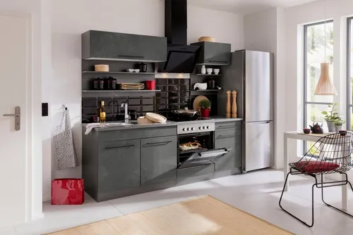 KOCHSTATION Küchenzeile KS-Tulsa 210 cm von Kochstation