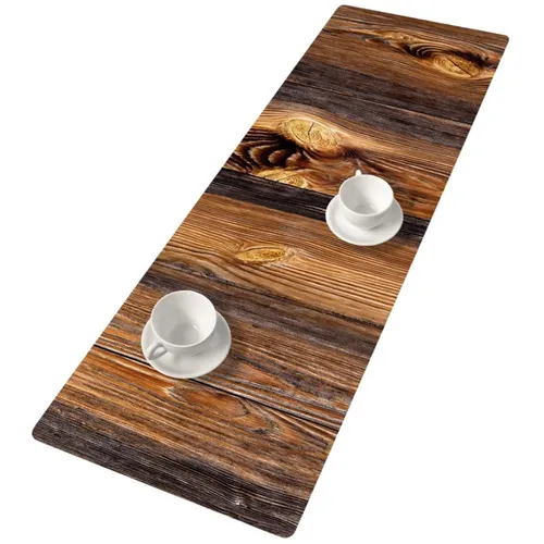 Tischläufer aus Filz 115x40 cm – Mehrfarbig - Eleganter Tischläufer aus hochwertigem Pressfilz, ideal für festliche Anlässe oder den täglichen Gebrauch. Maße: 115 cm x 40 cm, rechteckige Form, bringt Farbe auf jeden Tisch.