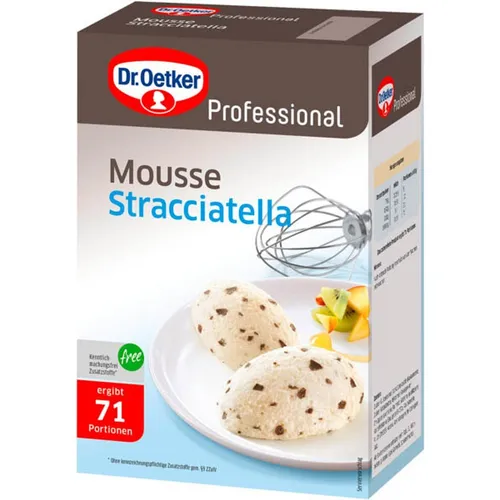 Dr. Oetker Mousse Stracciatella 1,0 kg von Dr. Oetker