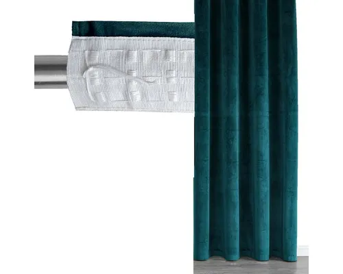 Vorhang SAMT Verdunkelungsvorhang mit Ösen (1 St) - Eleganter Samtvorhang mit samtweicher Oberfläche, der für eine angenehme Atmosphäre sorgt. Blickdicht und ideal für Wohn- und Schlafzimmer, bietet er Privatsphäre und schützt vor Zugluft.