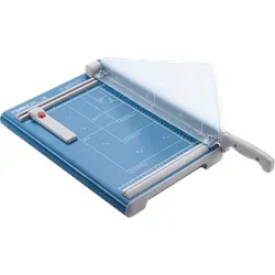 Dahle 560 Hebelschneidemaschine - 25 Blatt, 340 mm Schnittlänge - Papierschneidemaschine für präzise Schnitte, ideal für Büro und Hobby, schneidet bis zu 25 Blatt gleichzeitig.