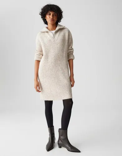 OPUS Sweatkleid WONELLI im Wollmix lockere Passform, weicher Griff, wärmend