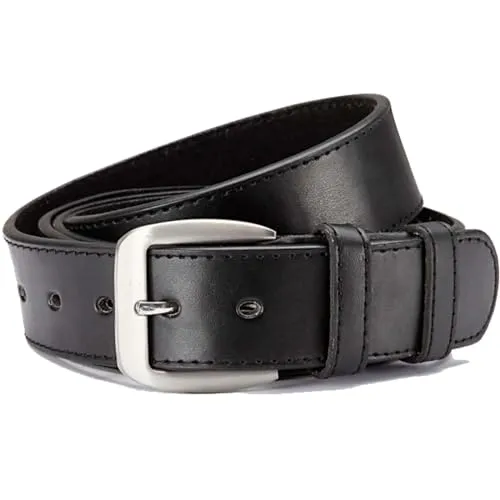 BEZLIT Herren Überlängen Gürtel Echt Kunst Leder 30539 Schwarz 155 cm