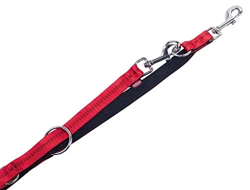 Nobby Führleine Soft Grip, rot L: 200 cm, B: 25 mm, 1 Stück