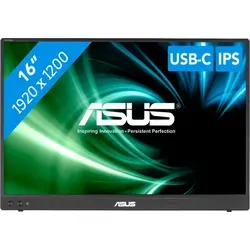 ASUS ZenScreen MB16FC - Tragbarer 16 Zoll Monitor - Der ASUS ZenScreen MB16FC ist ein mobiler 16-Zoll-IPS-Monitor mit WUXGA-Auflösung, ideal für Hybridarbeiter. Dank der Autorotationsfunktion und Power-Pass-Through-Funktion bietet er Flexibilität und erweiterten Arbeitsbereich.