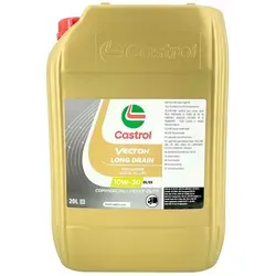 Castrol Vecton Long Drain 10W-30 E6/E9 LKW-Motorenöl - Motoröle für LKW, langlebige HC-Synthese-Formel für verlängerte Ölwechselintervalle und optimale Motorpflege.