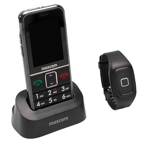 Maxcom MAXCOM MM735BB Seniorenhandy mit Notrufarmband