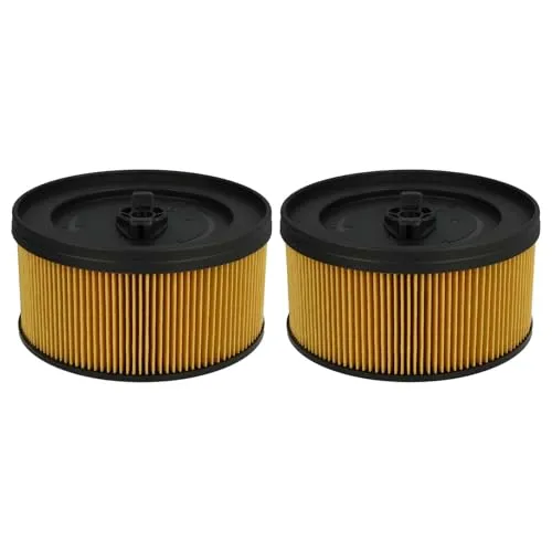 vhbw Filterset 2x Faltenfilter kompatibel mit Kärcher WD 4.500, WD 5, WD 5.200M, WD 5.300 Nass- und Trockensauger - Filter, Patronenfilter