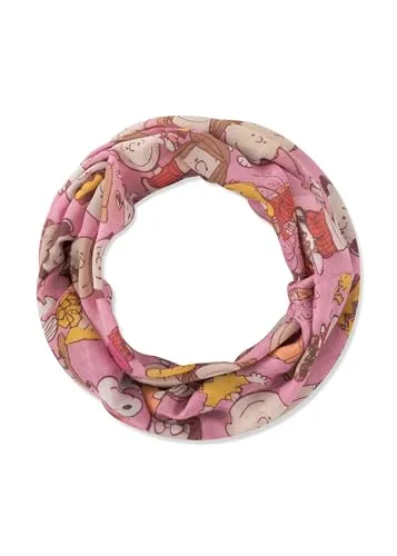 CODELLO Damen Loop aus recyceltem Polyester mit Erdnuss-Motiv