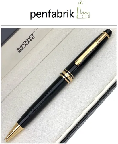 MONTBLANC Classique Meisterstück KUGELSCHREIBER Gold-Coated pen 132453 Kuli NEU