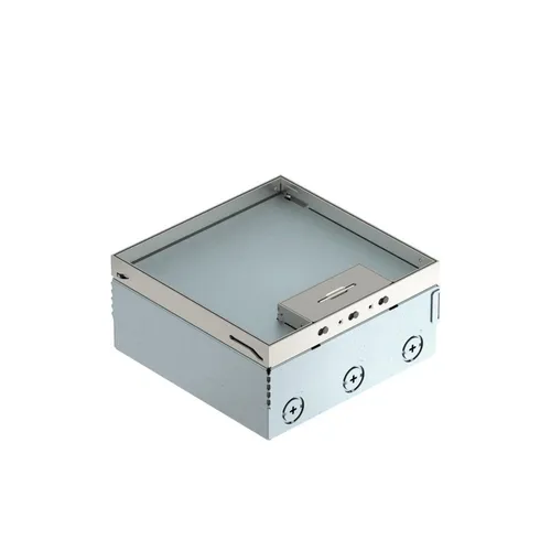 Produktbild OBO Bettermann OBO UDHOME4 2V MT V Bodentank komplett 3fach VDE-Steckdose