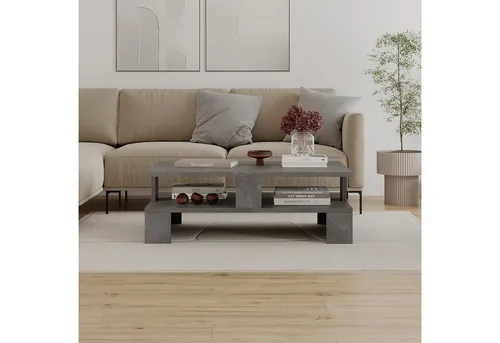 DECORTIE Mansu Moderner Couchtisch Retro Grau von Decortie