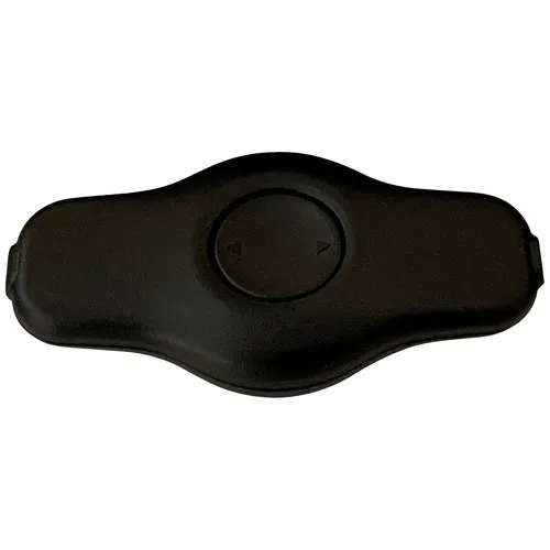 interBär LED-Schnurdimmer Schwarz - Dimmschalter mit Schaltleistung von 1-66 W, ideal für individuelle Lichtsteuerung und mit interner Zugentlastung für einfache Installation.