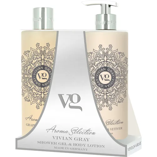 VIVIAN GRAY 2033 Aroma Selection Duschgel & Body Lotion Grapefruit & Vetiver (10
