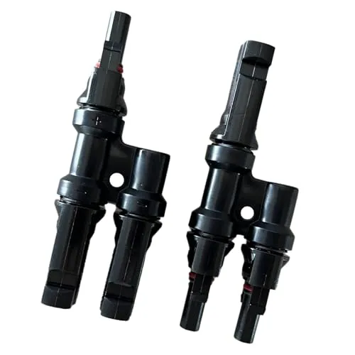 Kleines Kraftwerk MC4 Y Stecker – 8 Stück, Solar Verteiler zur Parallelschaltung von Solarmodulen – Easy-Klick Verschluss, Solarstecker für Solarkabel & Balkonkraftwerk