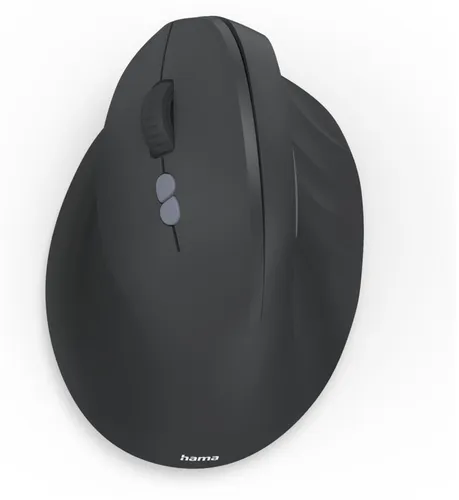 Hama 173089 EWM-500L 1800 DPI Büro Maus Optisch Schwarz - Optische Büro Maus mit 1800 DPI, ergonomisches Design für komfortables Arbeiten im Büro oder Home Office