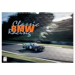Johann Hinrichs | Classic BMW Racing Wandkalender 2026 - Kalender für Motorsport-Fans: 14 Seiten mit beeindruckenden Bildern klassischer BMW auf der Rennstrecke, ideal für jedes Büro oder Zuhause.