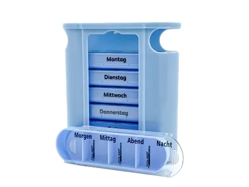 Tage Pillenbox Tablettenbox für 7 Tage