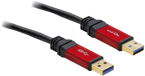 DELOCK 82745 - USB 3.0 Kabel A Stecker auf A Stecker, 2 m