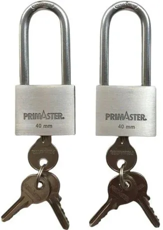 Primaster Vorhängeschloss Aluminium 40 mm  Vorhängeschloss
