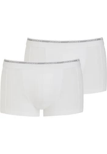 Jockey Modern Classic Trunk, 2er Pack XL, white - Hochwertige T-Shirts mit weichem Komfortbund, aus 100% Baumwolle für besten Tragekomfort. Ideal für jeden Tag und besonders formstabil nach dem Waschen.