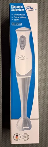 ⭐ELTA Edelstahl Stabmixer-2 Geschwindigkeitsstufen/250 Watt/NEUWARE/OVP⭐