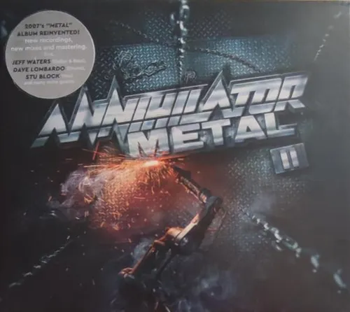 Annihilator Metal II CD Germany Ear Music 2022 in tri-fold digipak. Sealed. Has
